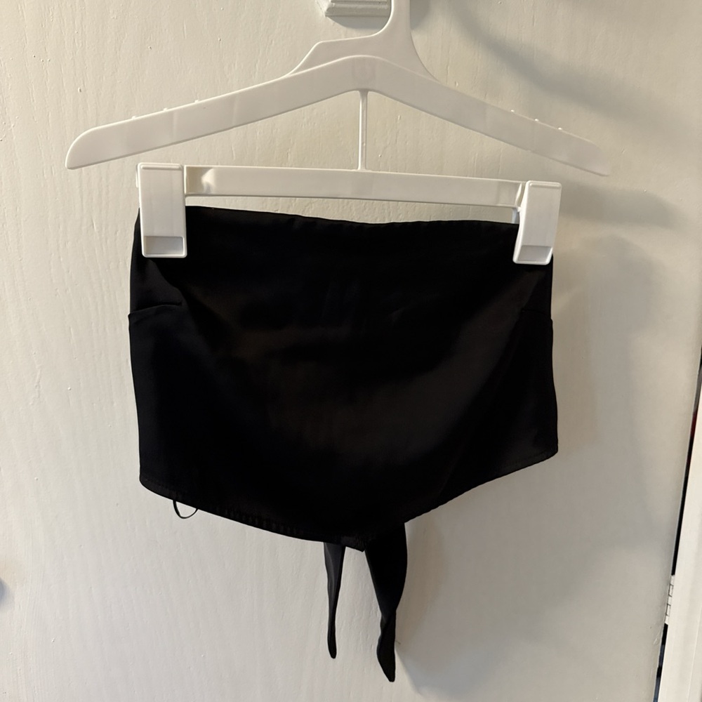 GARAGE tube top- ties in back